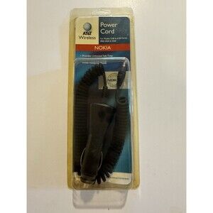 NOKIA CAR POWER CORD AT&T WIRELESS  12V PLUG- 5100, 6100, 8860, 8260 & 3360